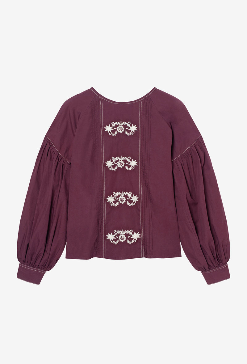 Tunique Ml Marguerite - Bordeaux