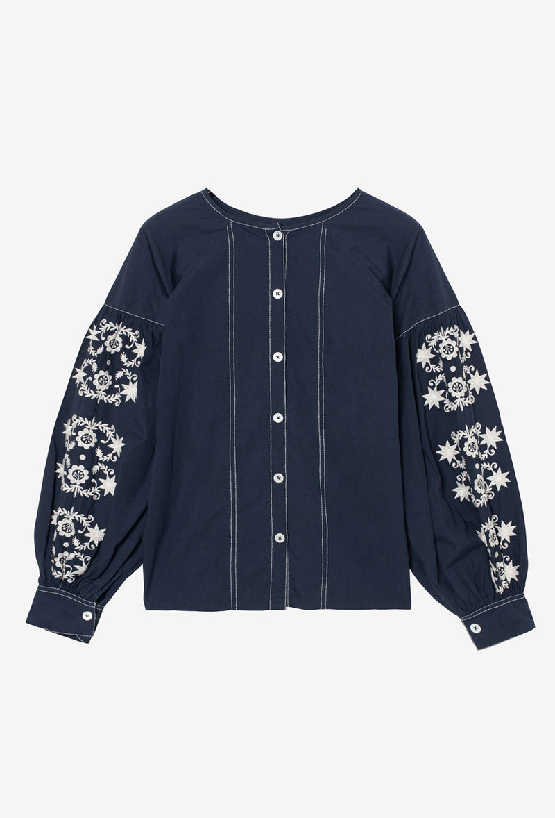 Tunique Ml Marguerite - Marine