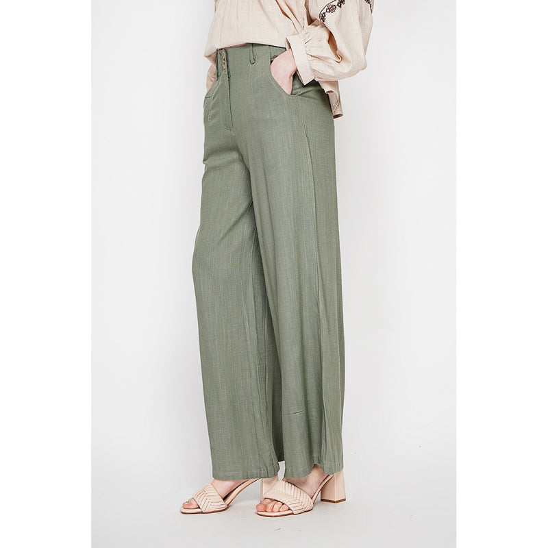 Pantalones - Caqui claro