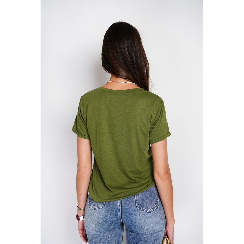 Camiseta - Caqui claro