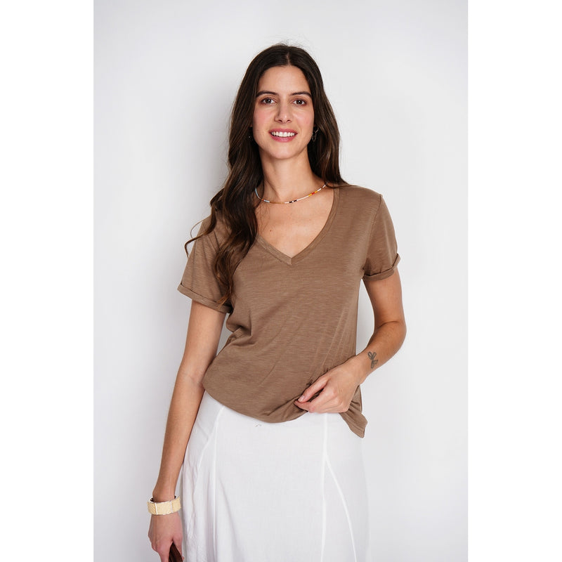 Camiseta - Marrón