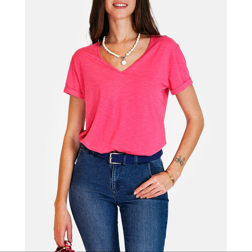 Camiseta - Fucsia