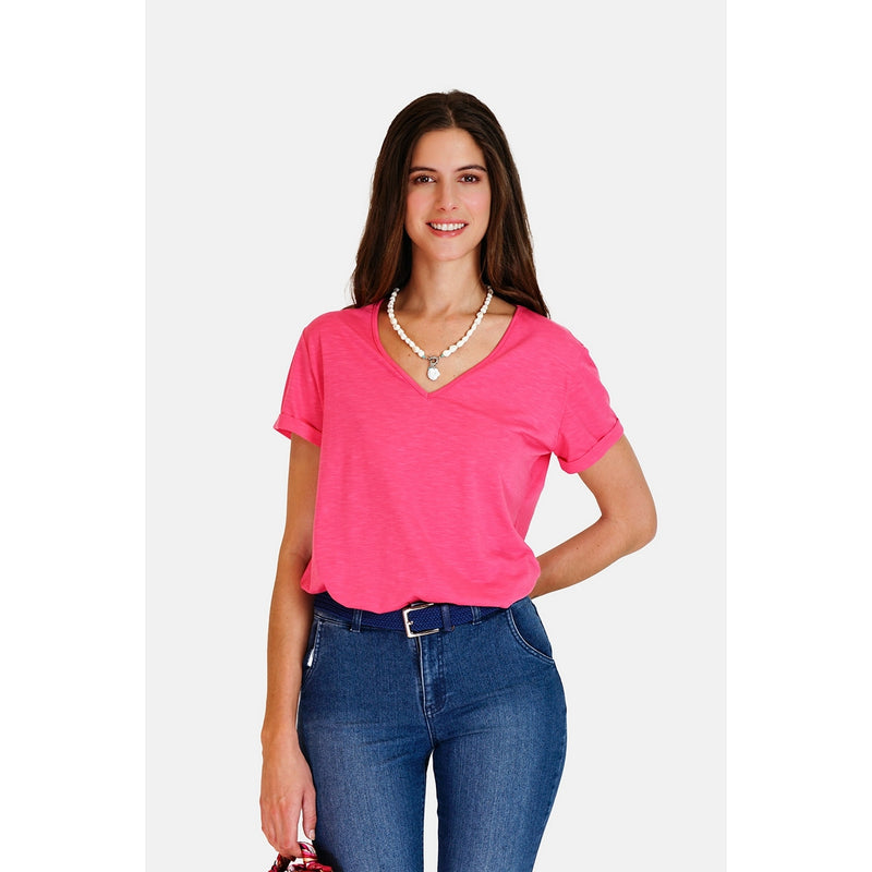 Camiseta - Fucsia