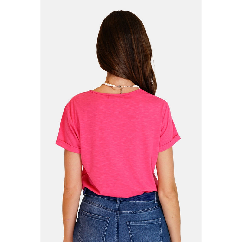 Camiseta - Fucsia