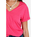 Camiseta - Fucsia