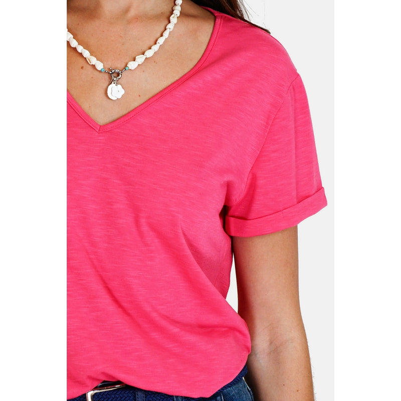 Camiseta - Fucsia