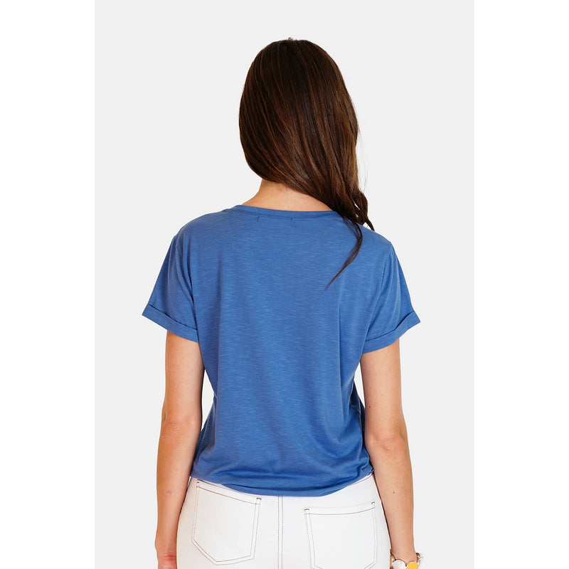 Camiseta - Azul marino