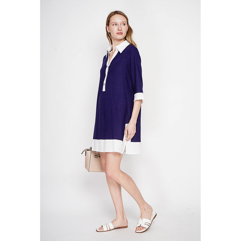 Vestido - Azul marino