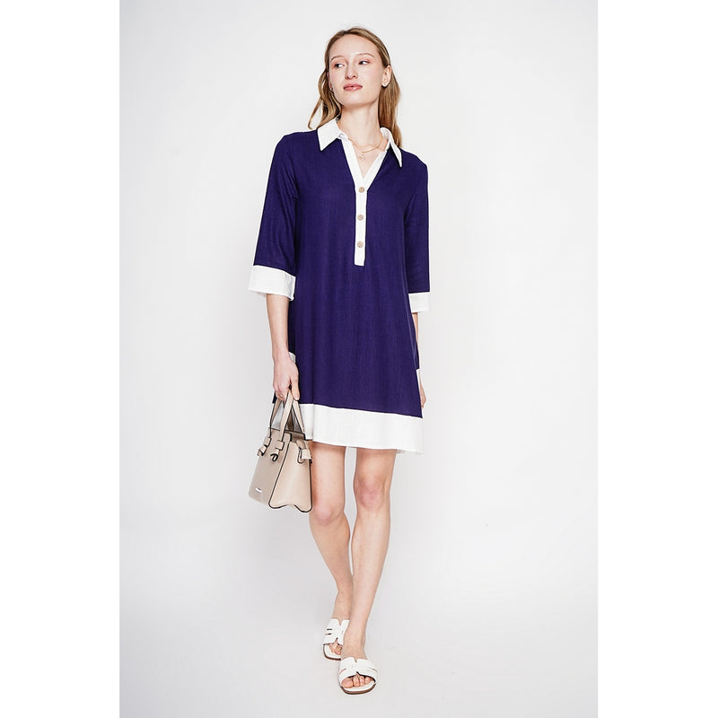Vestido - Azul marino