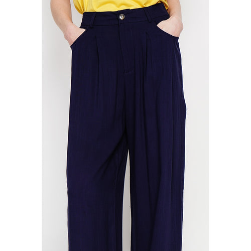 Trousers - Navy
