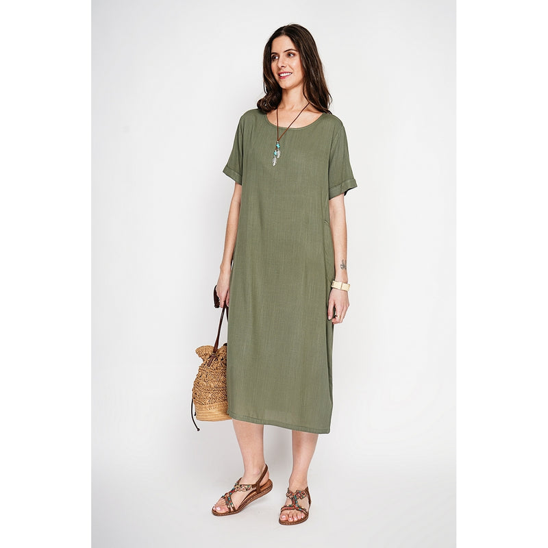 Vestido - Caqui