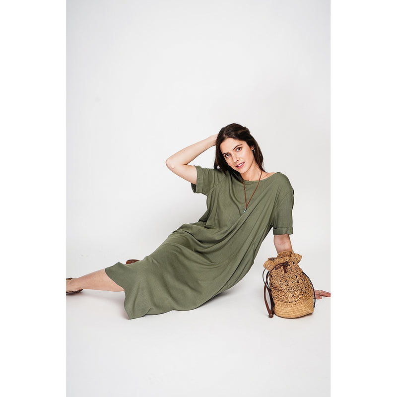 Vestido - Caqui