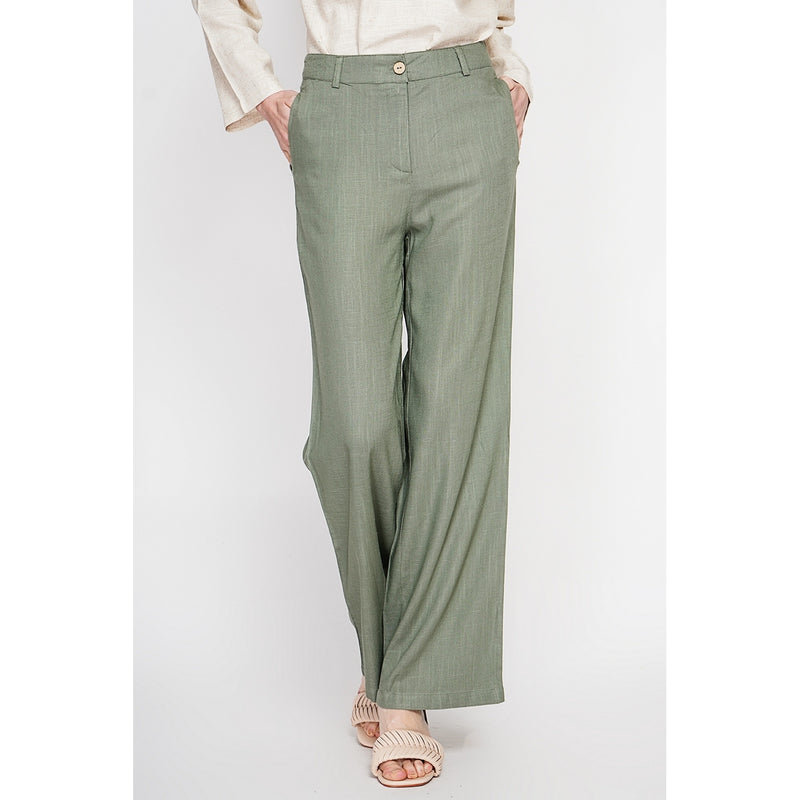 Pantalones - Caqui claro