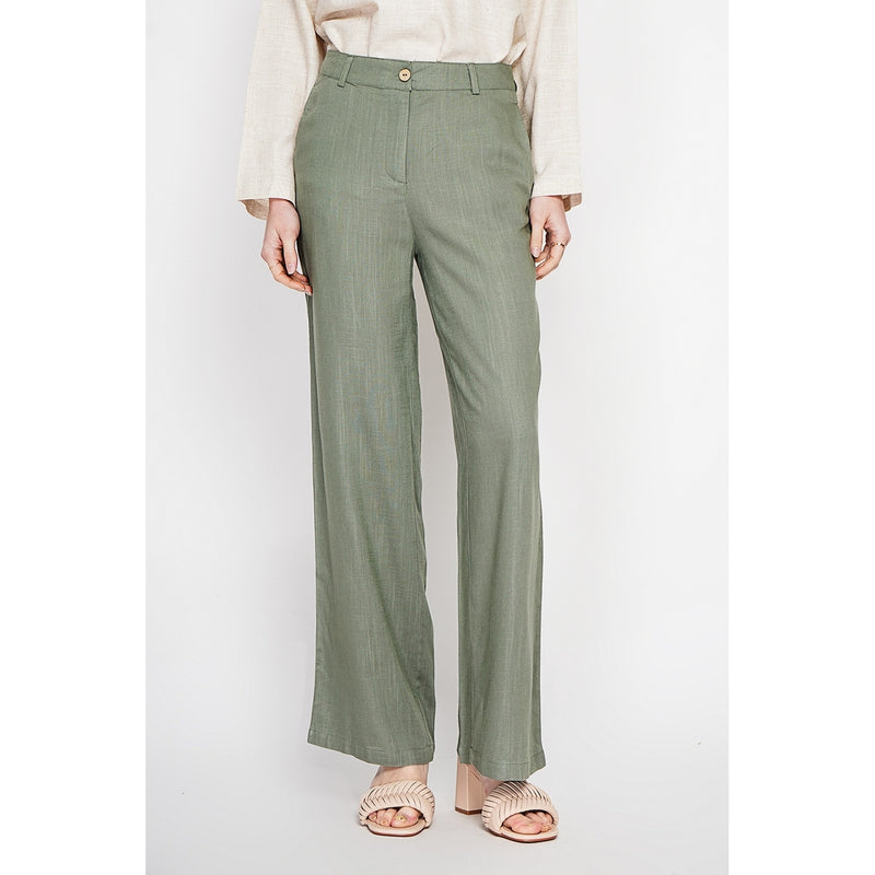 Pantalones - Caqui claro