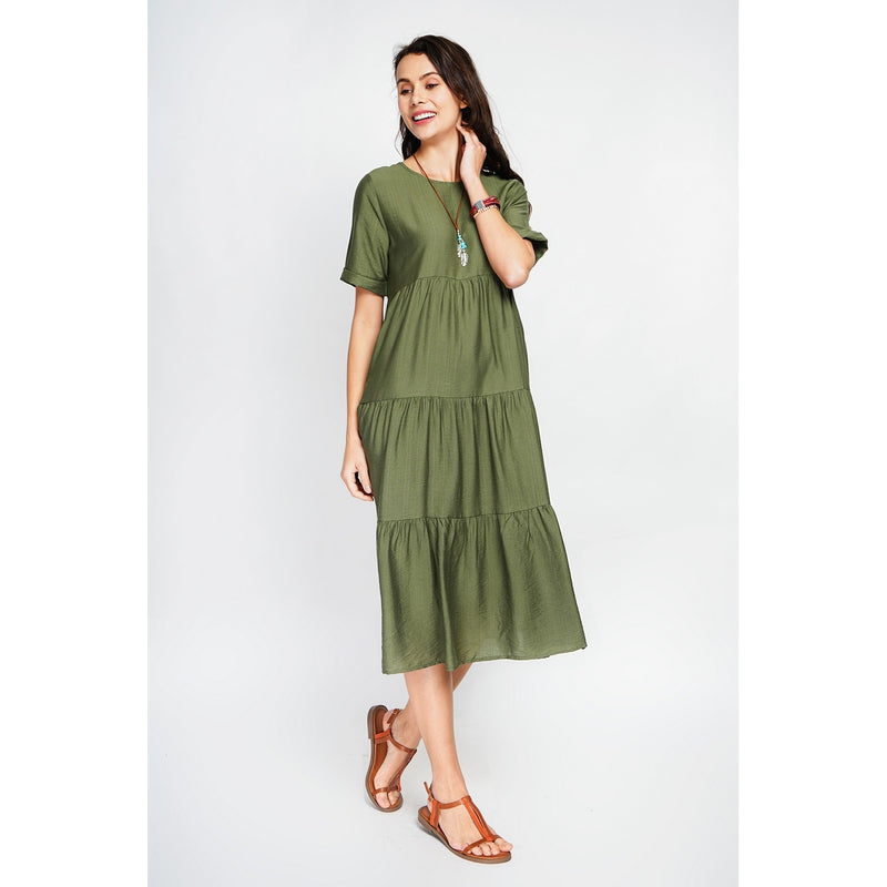 Vestido - Caqui