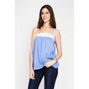 Top con tirantes - Azul