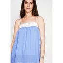 Top con tirantes - Azul