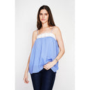 Top con tirantes - Azul
