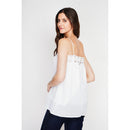 Top con tirantes - Blanco