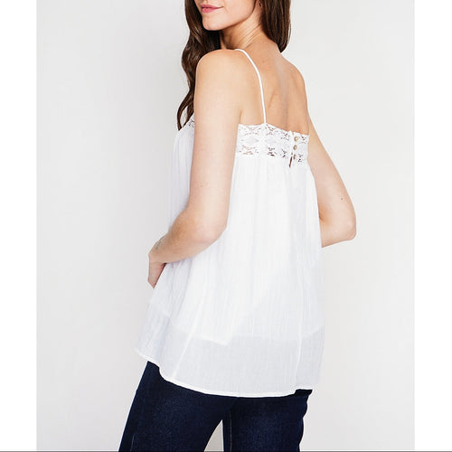 Top Bretelle - Blanc