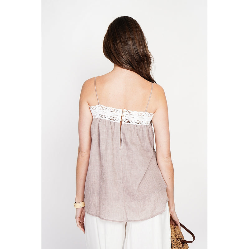 Top con tirantes - Desierto