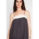 Top con tirantes - Negro