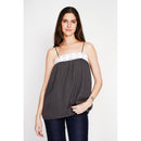 Top con tirantes - Negro