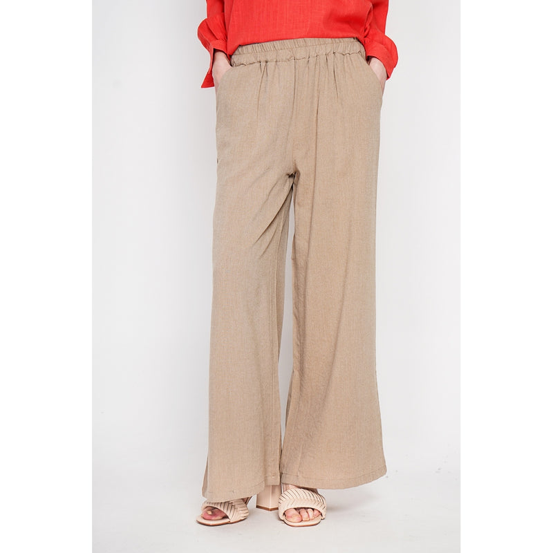 Pantalones - Camel