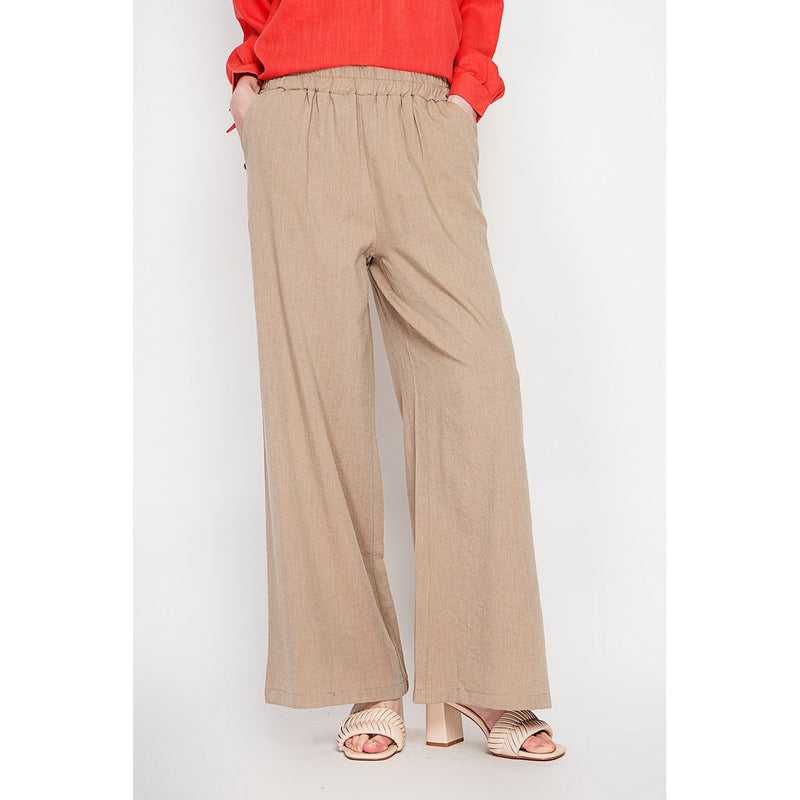 Pantalones - Camel