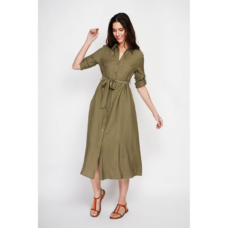 Vestido - Caqui