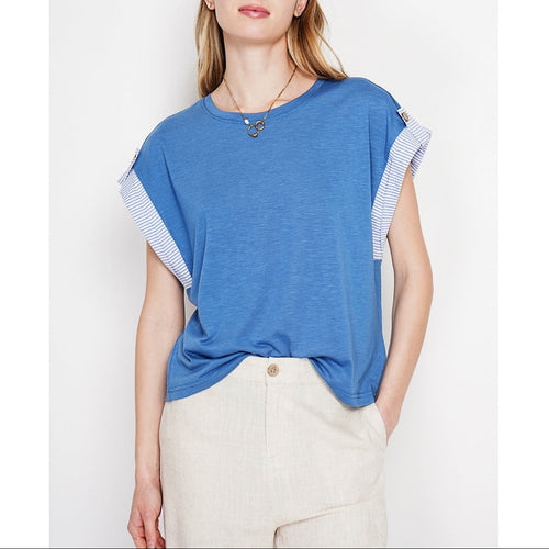 T-Shirt - Bleu Jeans
