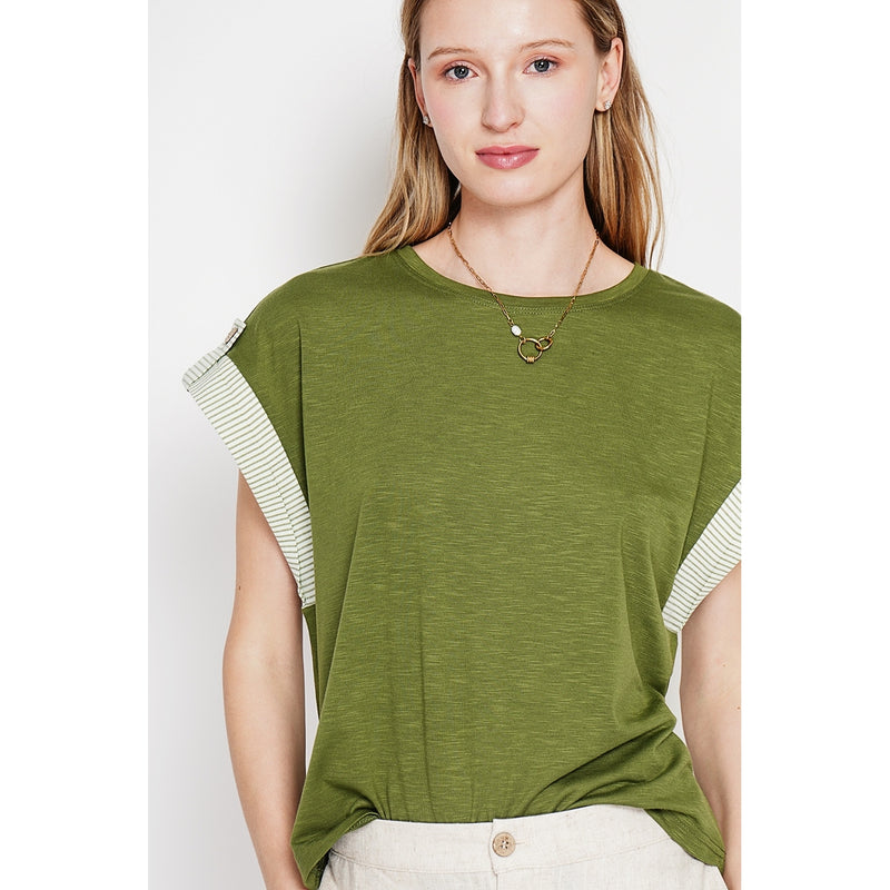 Camiseta - Caqui claro