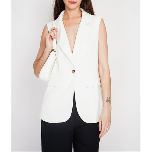 Gilet - Blanc Casse