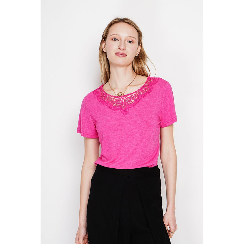 Camiseta - Fucsia
