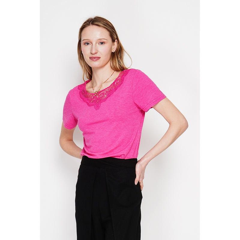Camiseta - Fucsia