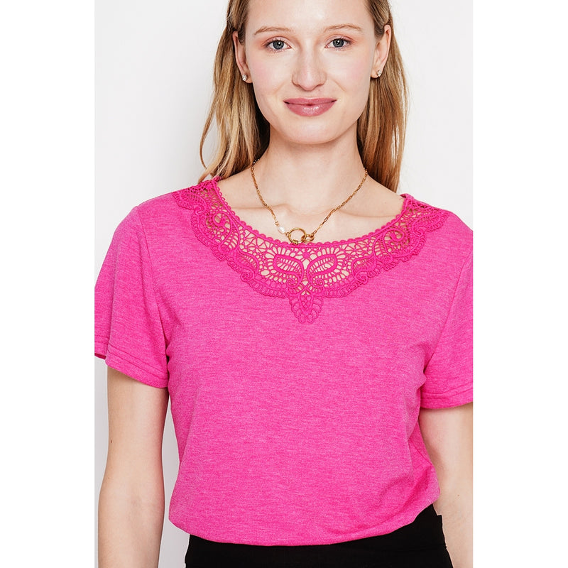 Camiseta - Fucsia