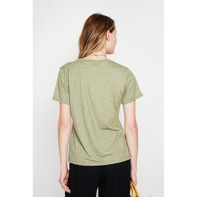 Camiseta - Caqui claro