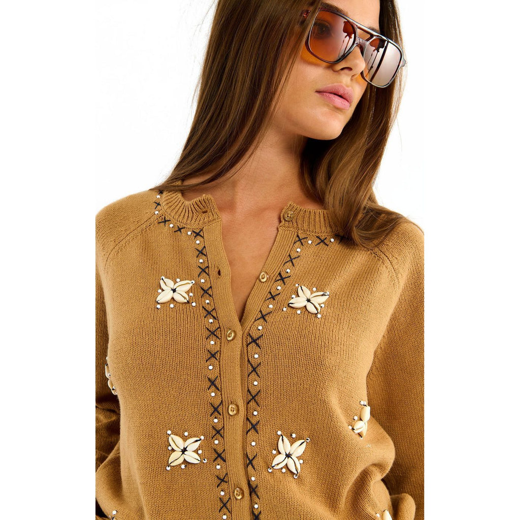 Giacche Cardigan Prisla - Beige
