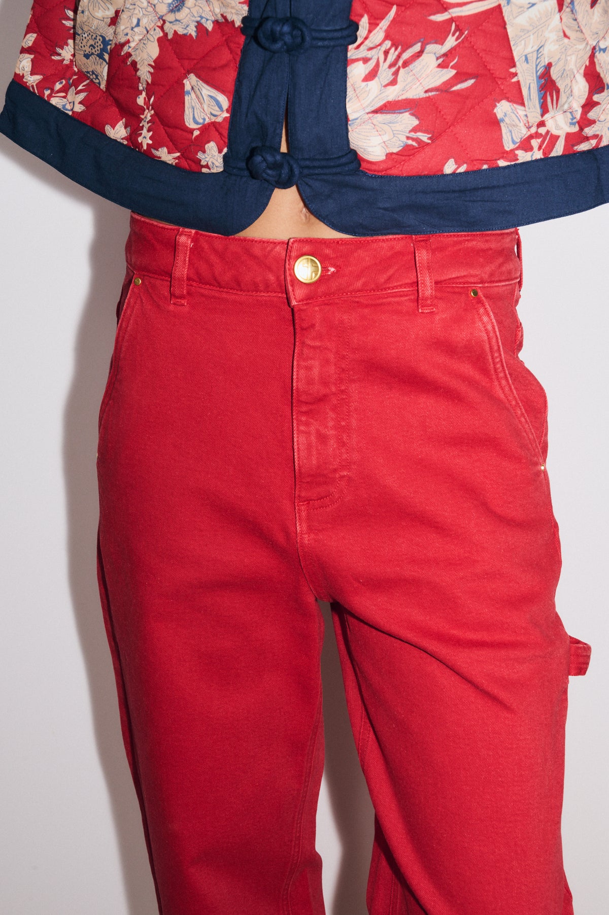 Spodnie Worker Juliette – Rouge