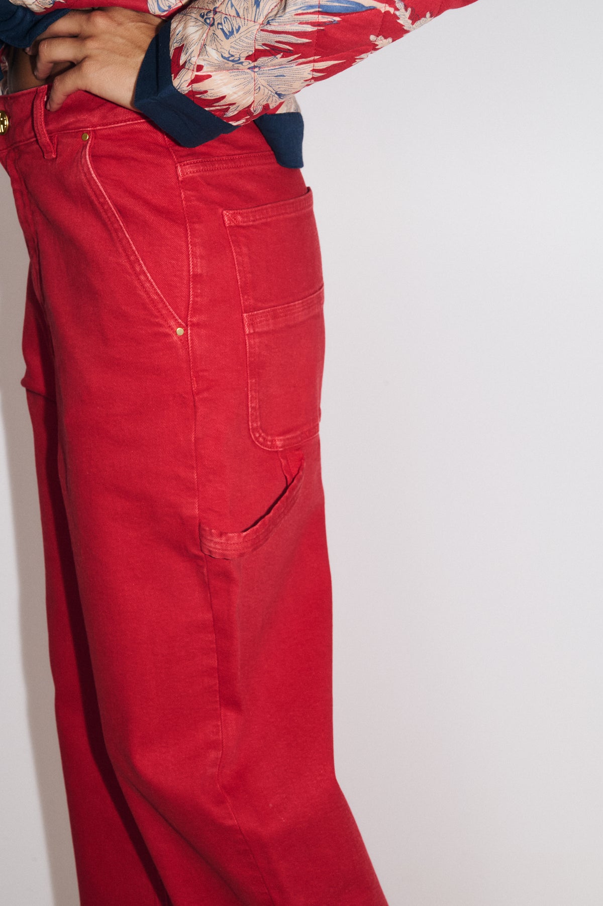 Spodnie Worker Juliette – Rouge
