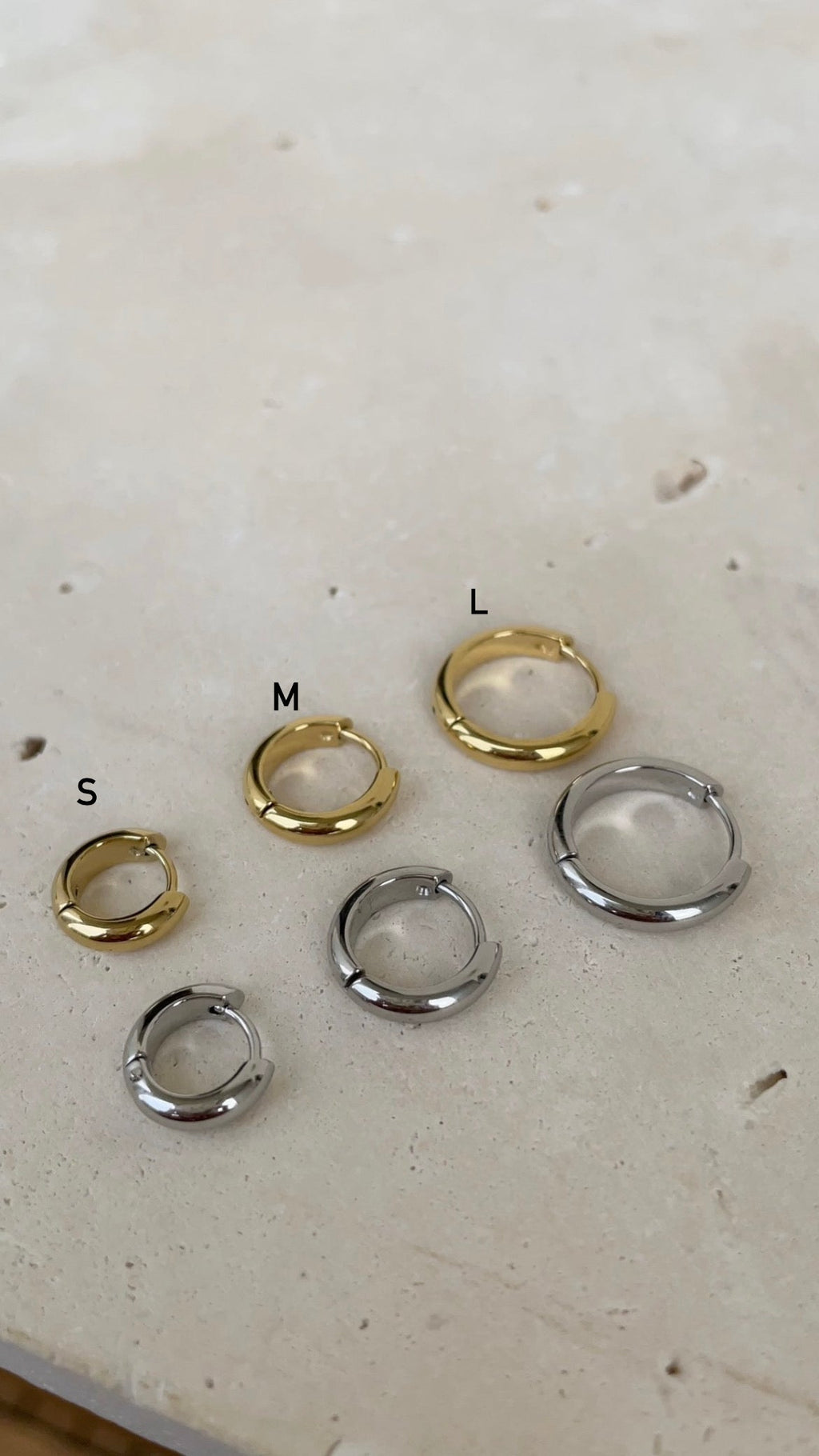 Pendientes aros clásicos