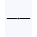 Ceinture En Cuir Noir - Noir