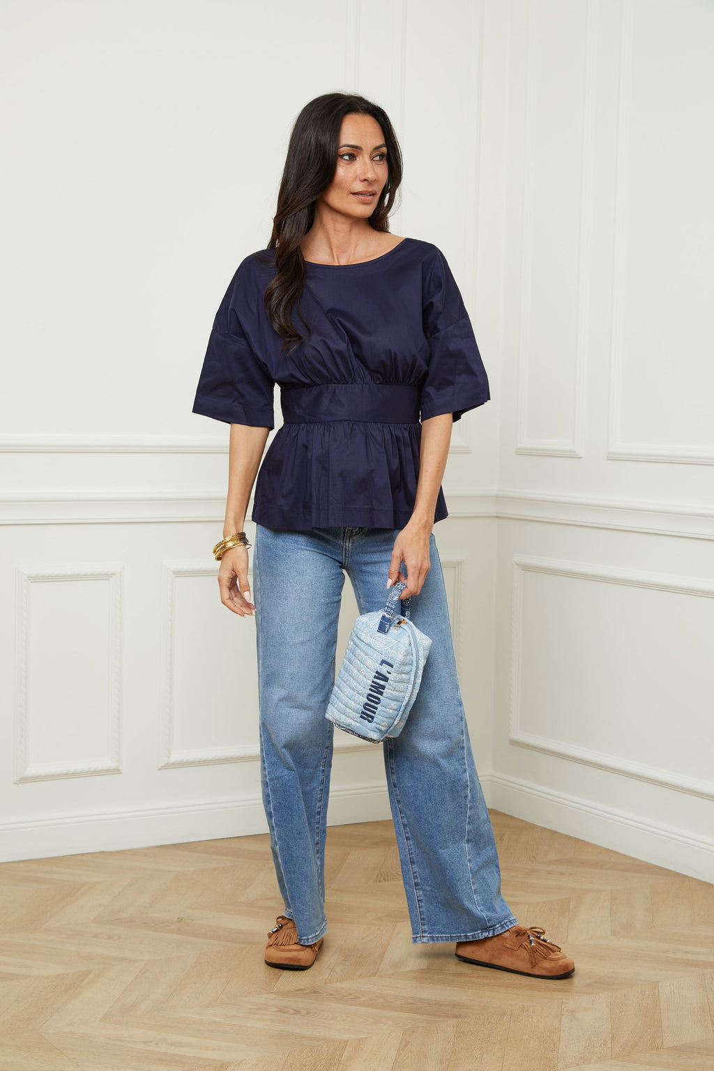 Bolso pequeño Lamour - Azul