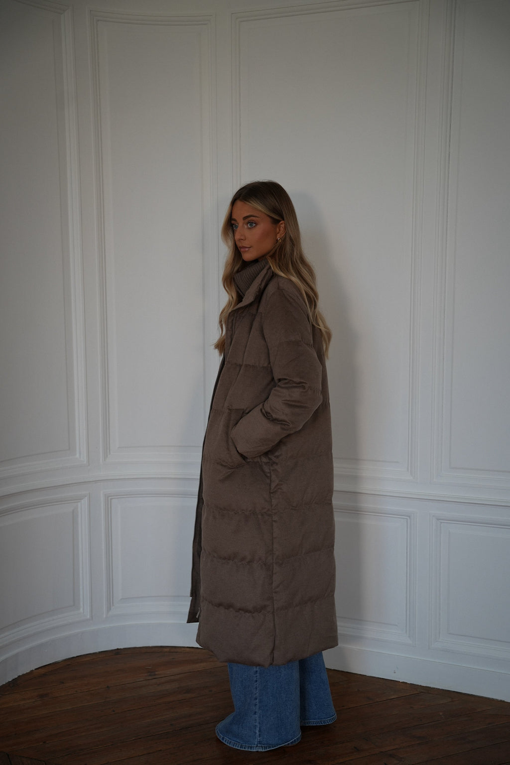 Manteau Long Justin - Beige
