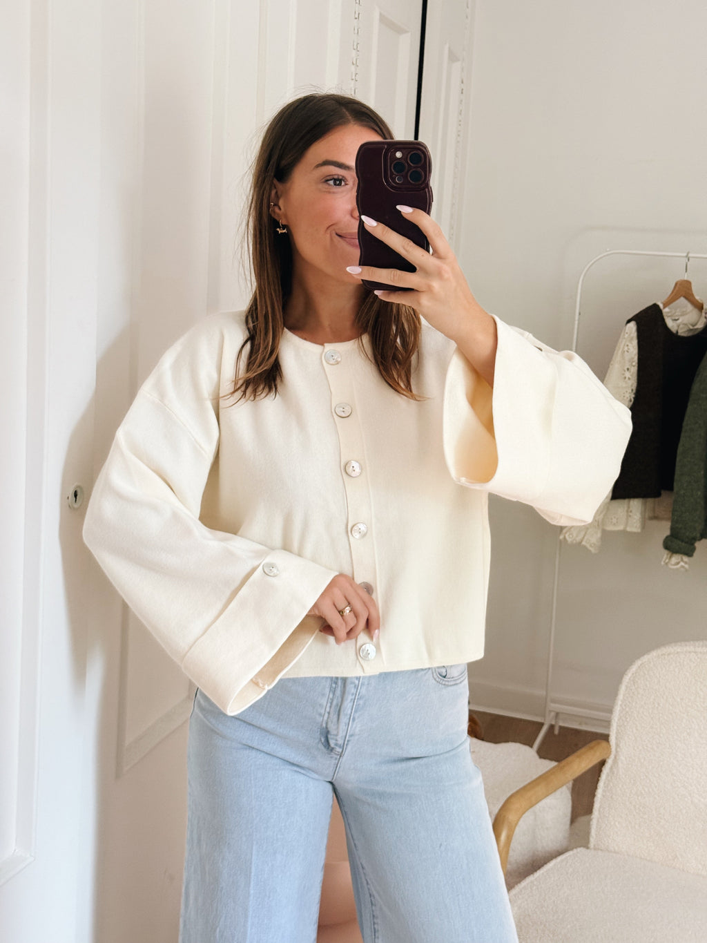 Judith Cardigan Off-White