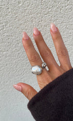 Anello perla d’acqua