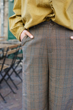 Pants Pablo Brown checks
