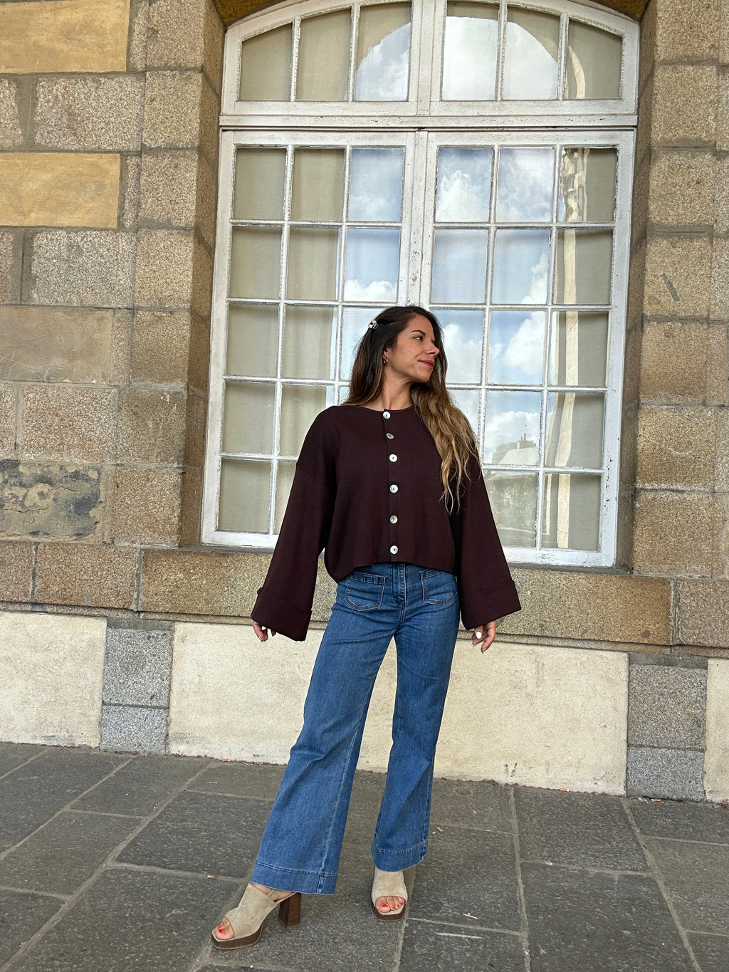 Cardigan Judith chocolat