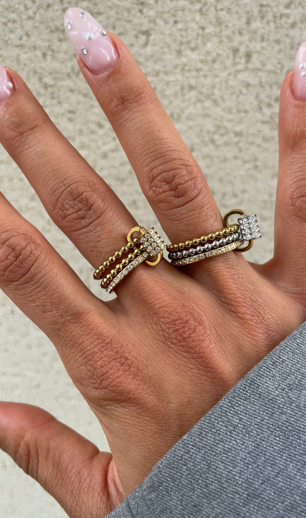 Couture Paperclip Ring