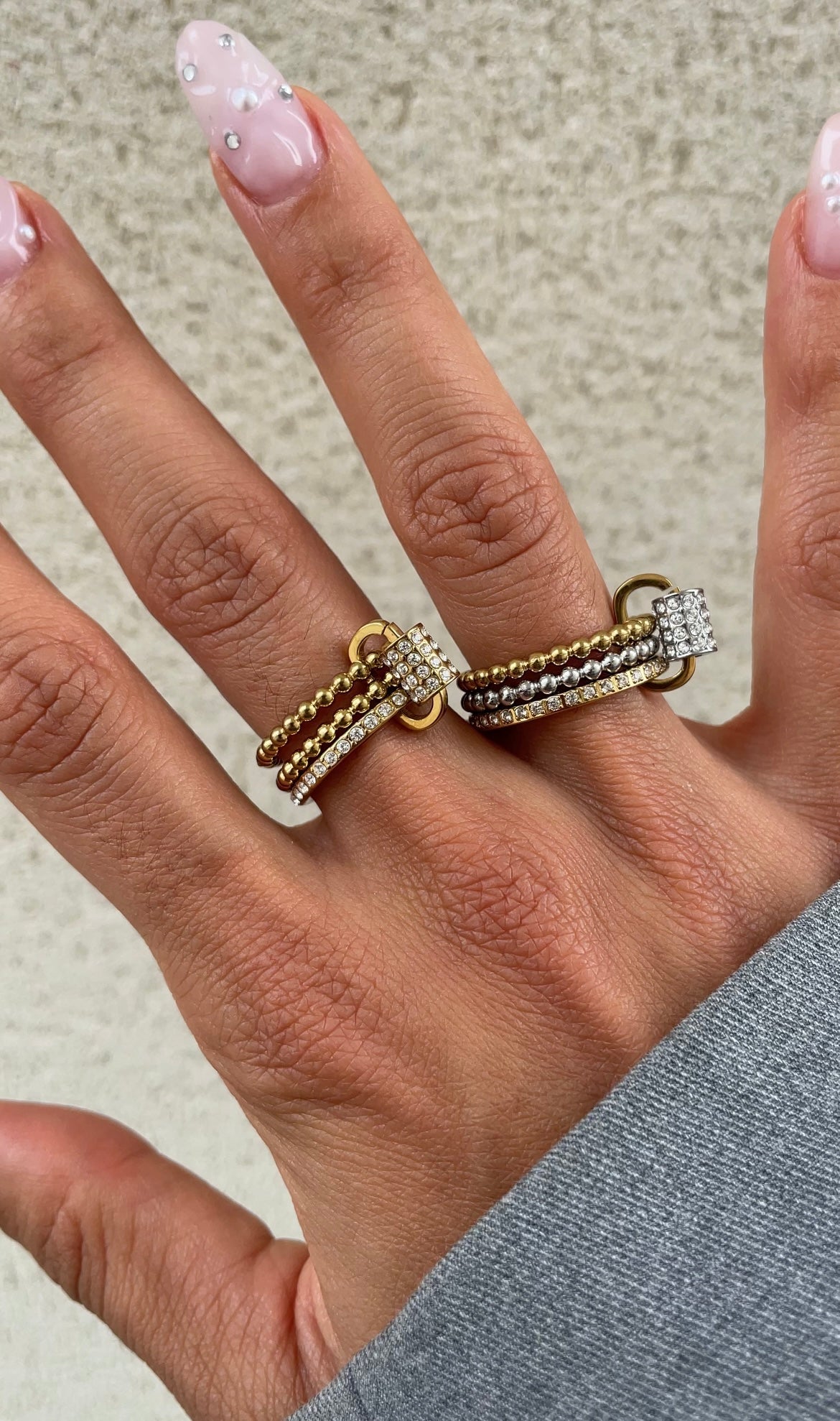 Couture Paperclip Ring